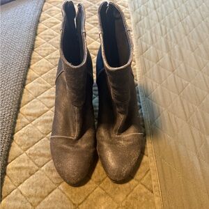 rag & bone distressed  Black Ankle Booties size 37.5